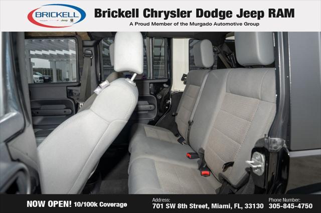 used 2009 Jeep Wrangler Unlimited car, priced at $12,390