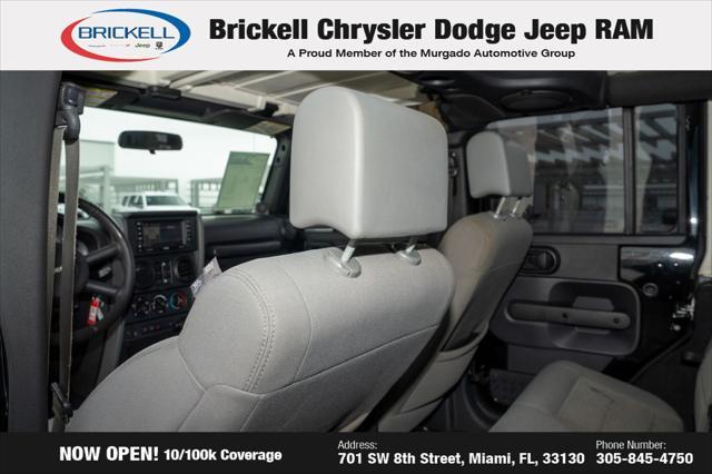 used 2009 Jeep Wrangler Unlimited car, priced at $12,390
