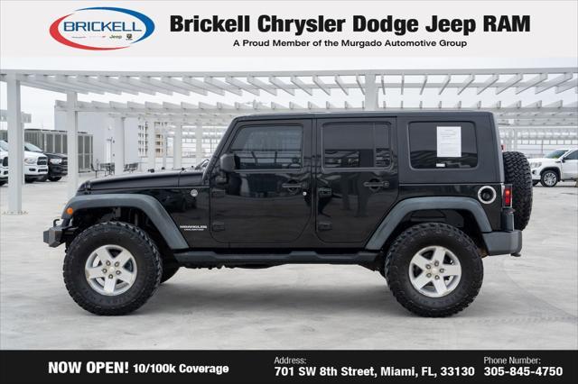 used 2009 Jeep Wrangler Unlimited car, priced at $12,390