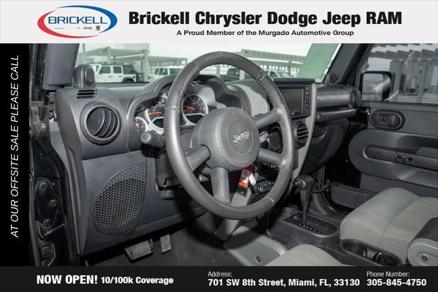 used 2009 Jeep Wrangler Unlimited car, priced at $11,995