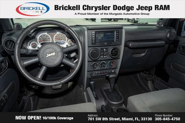 used 2009 Jeep Wrangler Unlimited car, priced at $12,390