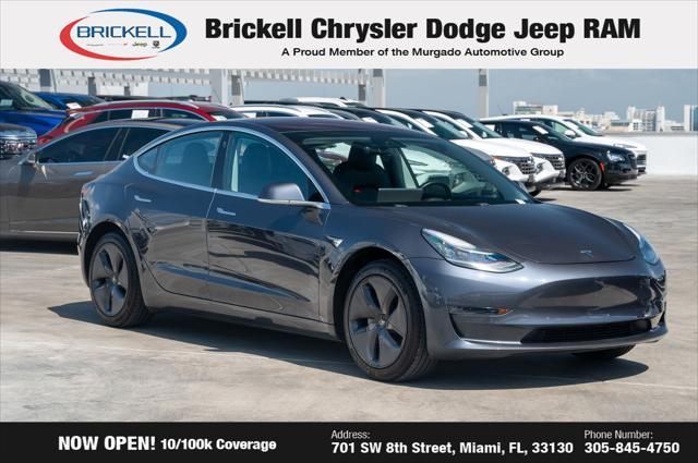 used 2018 Tesla Model 3 car, priced at $18,195