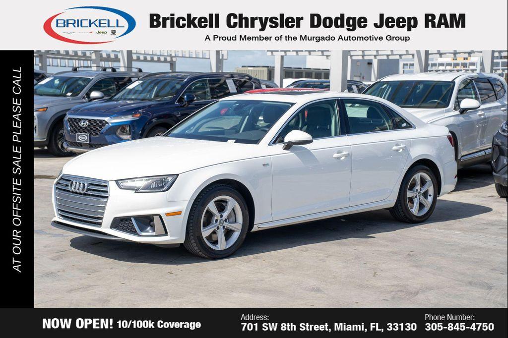 used 2019 Audi A4 car, priced at $20,190