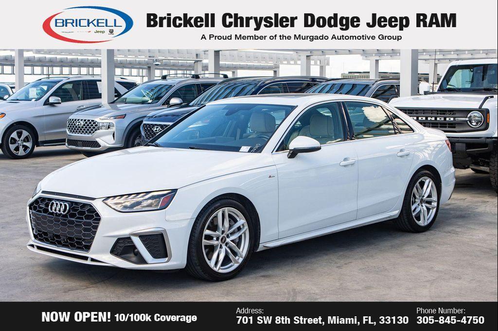 used 2022 Audi A4 car, priced at $21,755