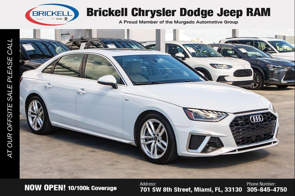 used 2022 Audi A4 car, priced at $21,020