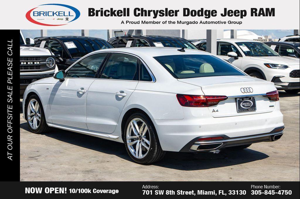used 2022 Audi A4 car, priced at $21,020