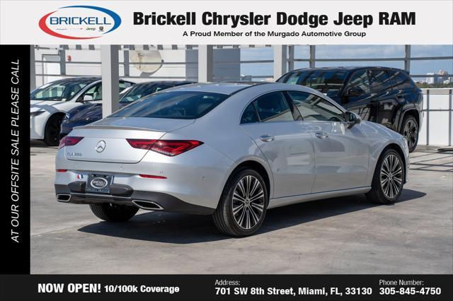 used 2023 Mercedes-Benz CLA 250 car, priced at $30,309