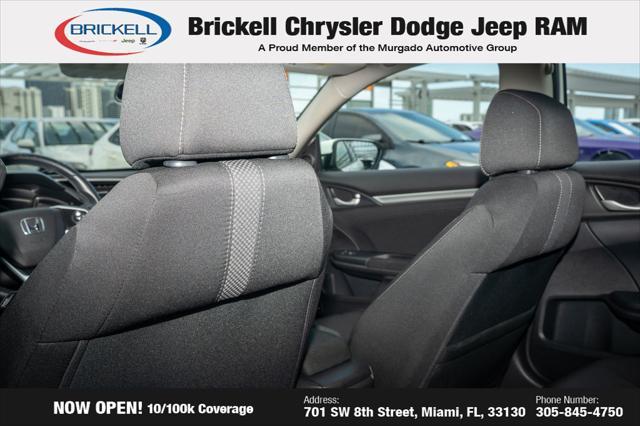 used 2019 Honda Civic car, priced at $19,378