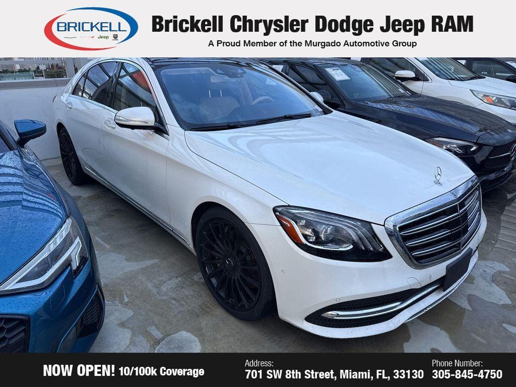 used 2020 Mercedes-Benz S-Class car, priced at $41,630
