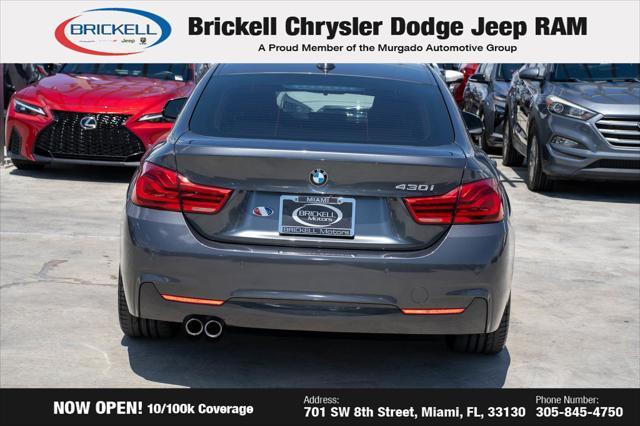used 2018 BMW 430 Gran Coupe car, priced at $18,471
