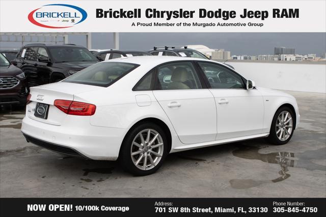 used 2015 Audi A4 car, priced at $10,774