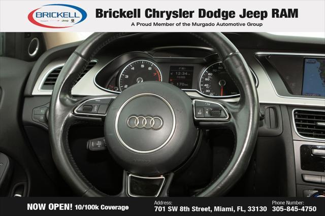 used 2015 Audi A4 car, priced at $10,774