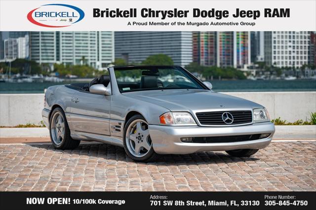 used 1999 Mercedes-Benz SL-Class car, priced at $17,995