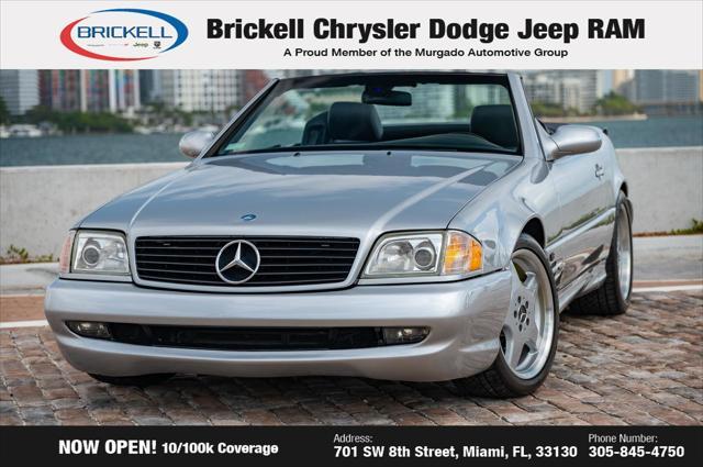 used 1999 Mercedes-Benz SL-Class car, priced at $17,995