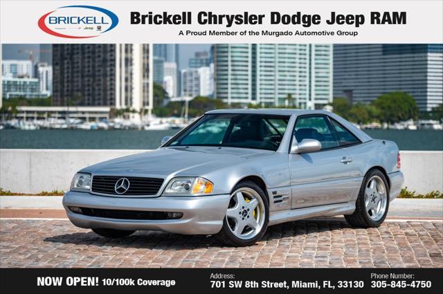 used 1999 Mercedes-Benz SL-Class car, priced at $17,995