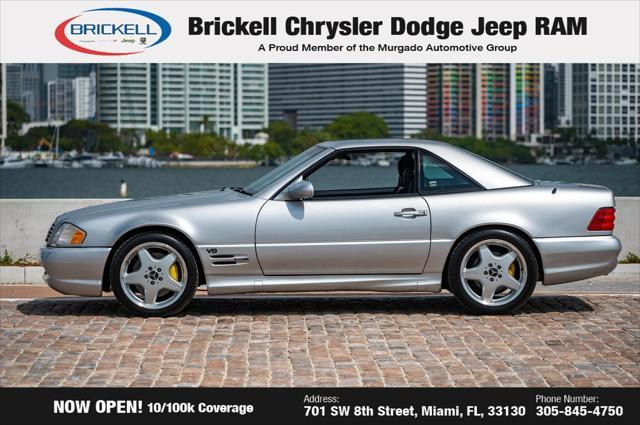 used 1999 Mercedes-Benz SL-Class car, priced at $17,995