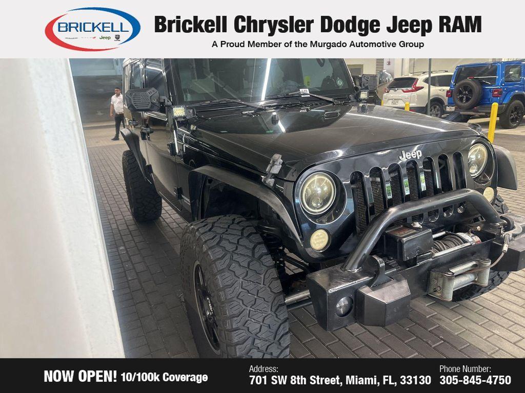 used 2010 Jeep Wrangler Unlimited car, priced at $15,630