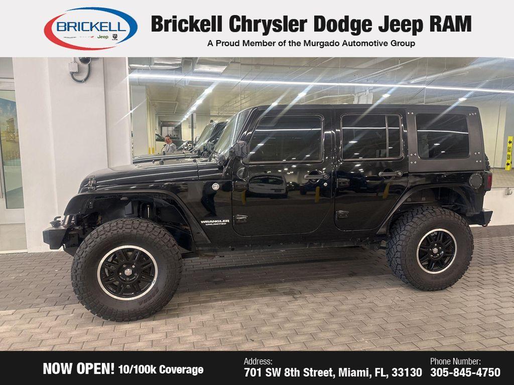 used 2010 Jeep Wrangler Unlimited car, priced at $15,630