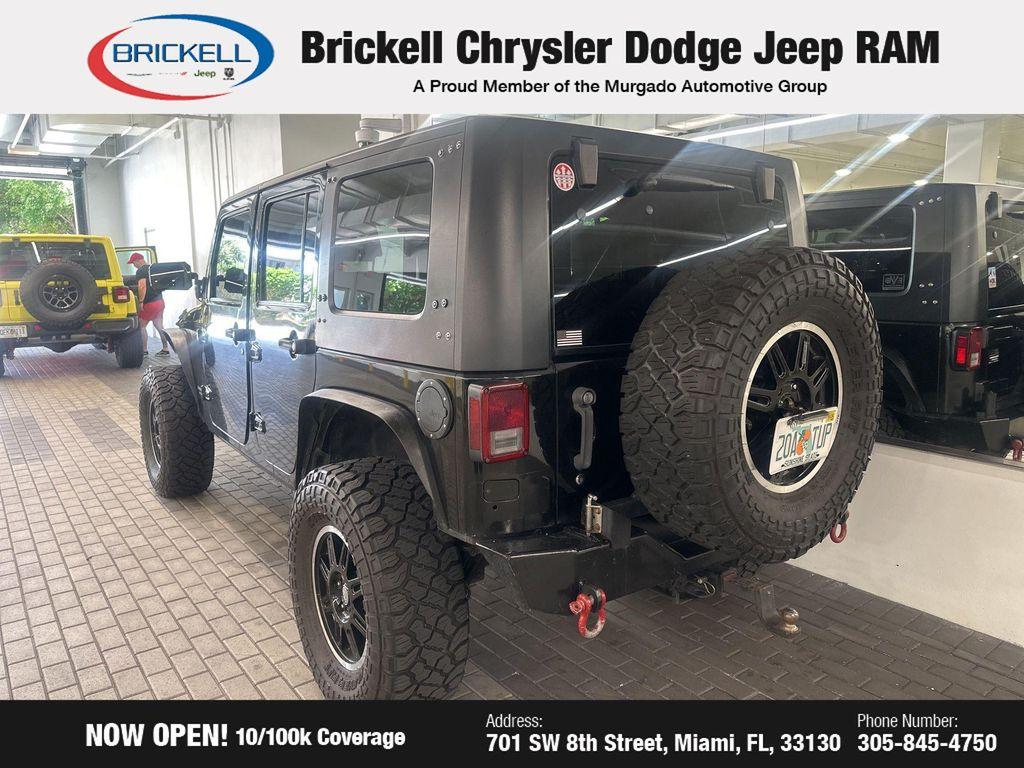 used 2010 Jeep Wrangler Unlimited car, priced at $15,630