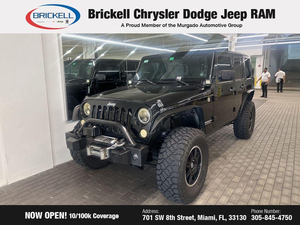 used 2010 Jeep Wrangler Unlimited car, priced at $15,630