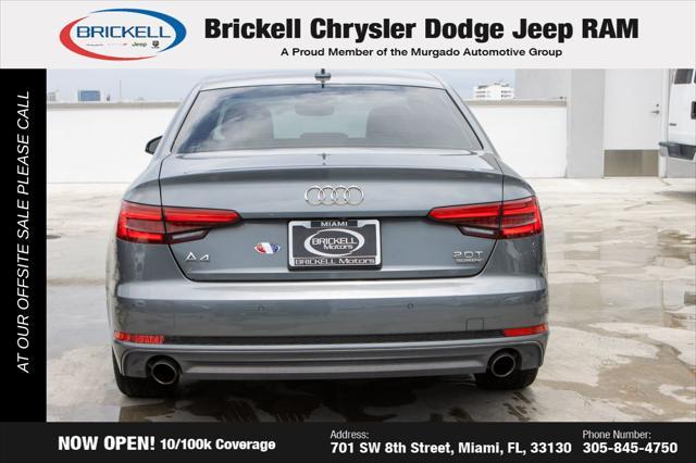 used 2017 Audi A4 car, priced at $10,715