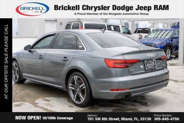 used 2017 Audi A4 car, priced at $10,715