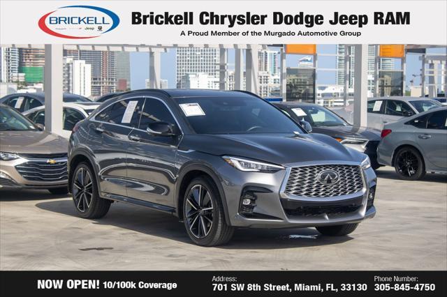 used 2024 INFINITI QX55 car, priced at $39,959
