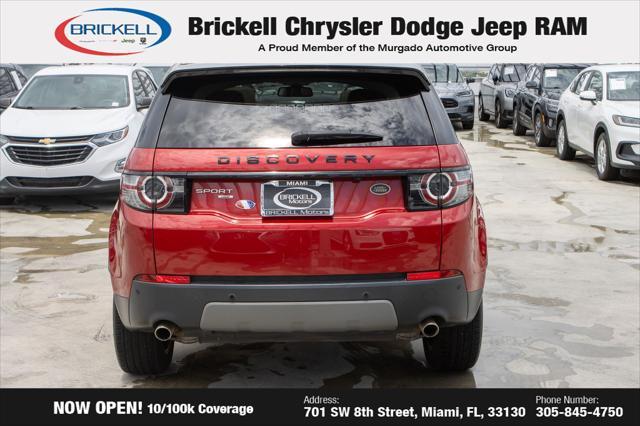 used 2019 Land Rover Discovery Sport car, priced at $14,950