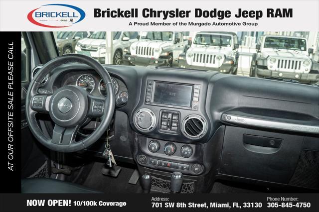 used 2016 Jeep Wrangler Unlimited car, priced at $19,431