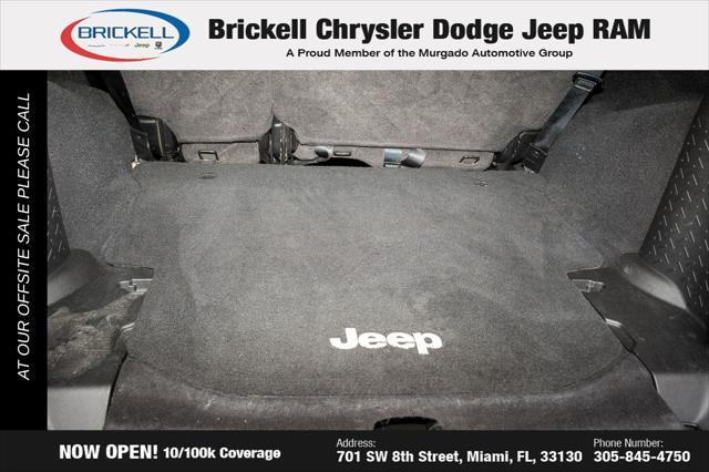 used 2016 Jeep Wrangler Unlimited car, priced at $19,431