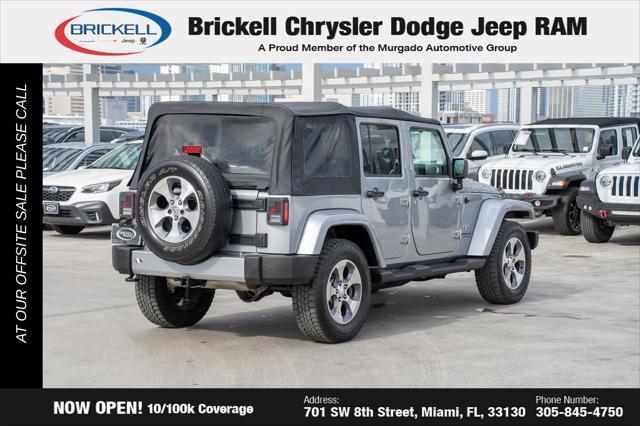 used 2016 Jeep Wrangler Unlimited car, priced at $19,431