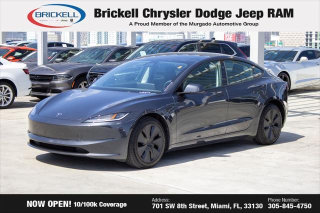 used 2025 Tesla Model 3 car, priced at $35,334