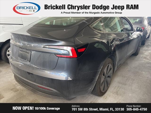 used 2025 Tesla Model 3 car, priced at $35,334