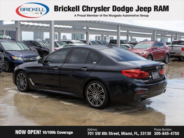 used 2017 BMW 540 car, priced at $21,257