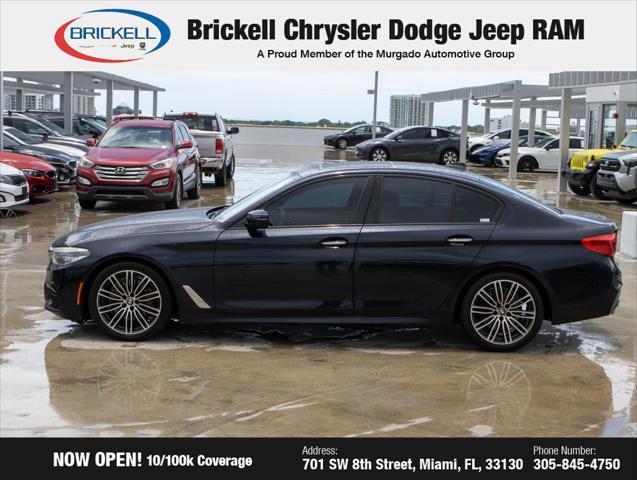 used 2017 BMW 540 car, priced at $21,257