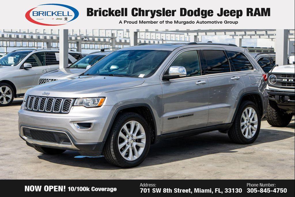 used 2017 Jeep Grand Cherokee car, priced at $13,999