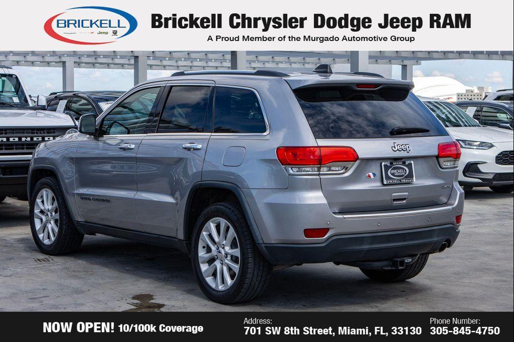 used 2017 Jeep Grand Cherokee car, priced at $13,999