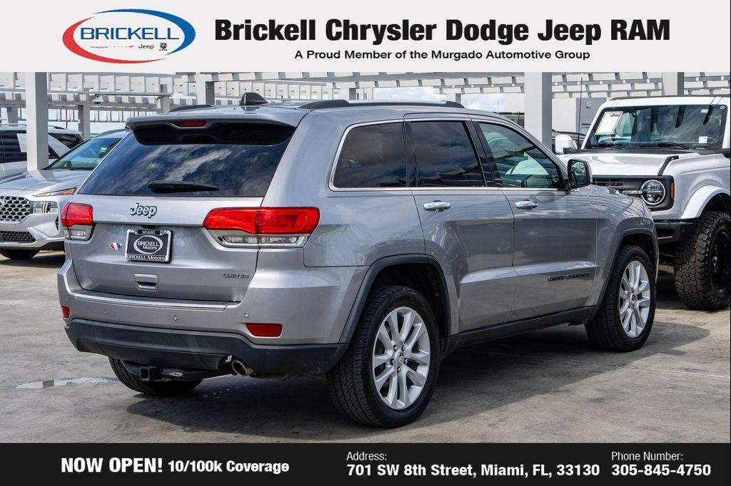 used 2017 Jeep Grand Cherokee car, priced at $13,999