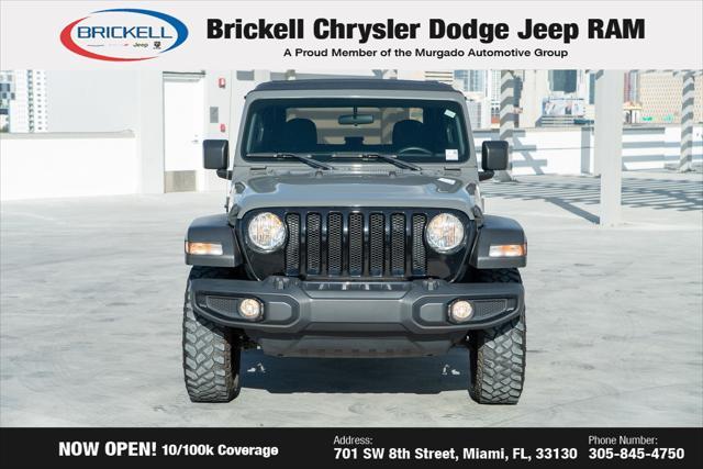 used 2021 Jeep Wrangler car, priced at $25,589