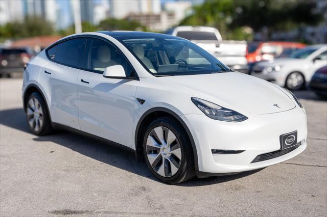 used 2022 Tesla Model Y car, priced at $27,536