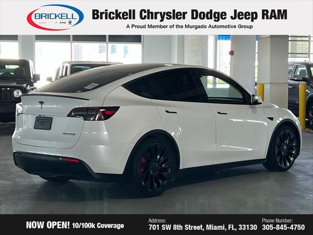 used 2022 Tesla Model Y car, priced at $31,159