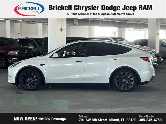 used 2022 Tesla Model Y car, priced at $31,159