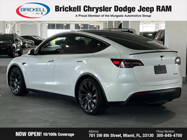 used 2022 Tesla Model Y car, priced at $31,159
