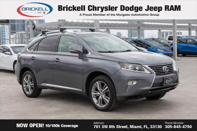 used 2015 Lexus RX 450h car, priced at $15,256