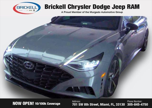 used 2022 Hyundai Sonata car, priced at $20,476