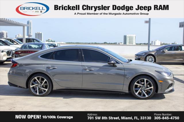 used 2022 Hyundai Sonata car, priced at $20,476