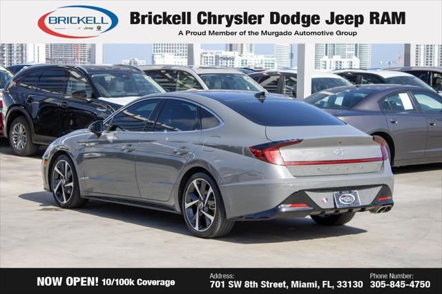 used 2022 Hyundai Sonata car, priced at $20,476