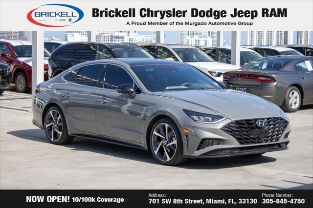 used 2022 Hyundai Sonata car, priced at $20,476