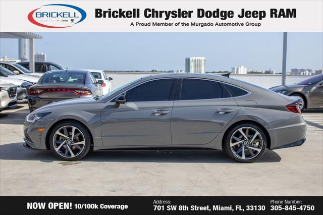 used 2022 Hyundai Sonata car, priced at $20,476