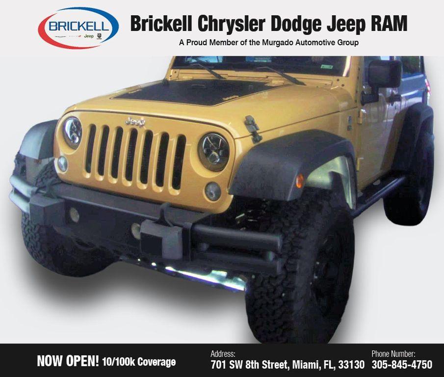used 2014 Jeep Wrangler car, priced at $12,840